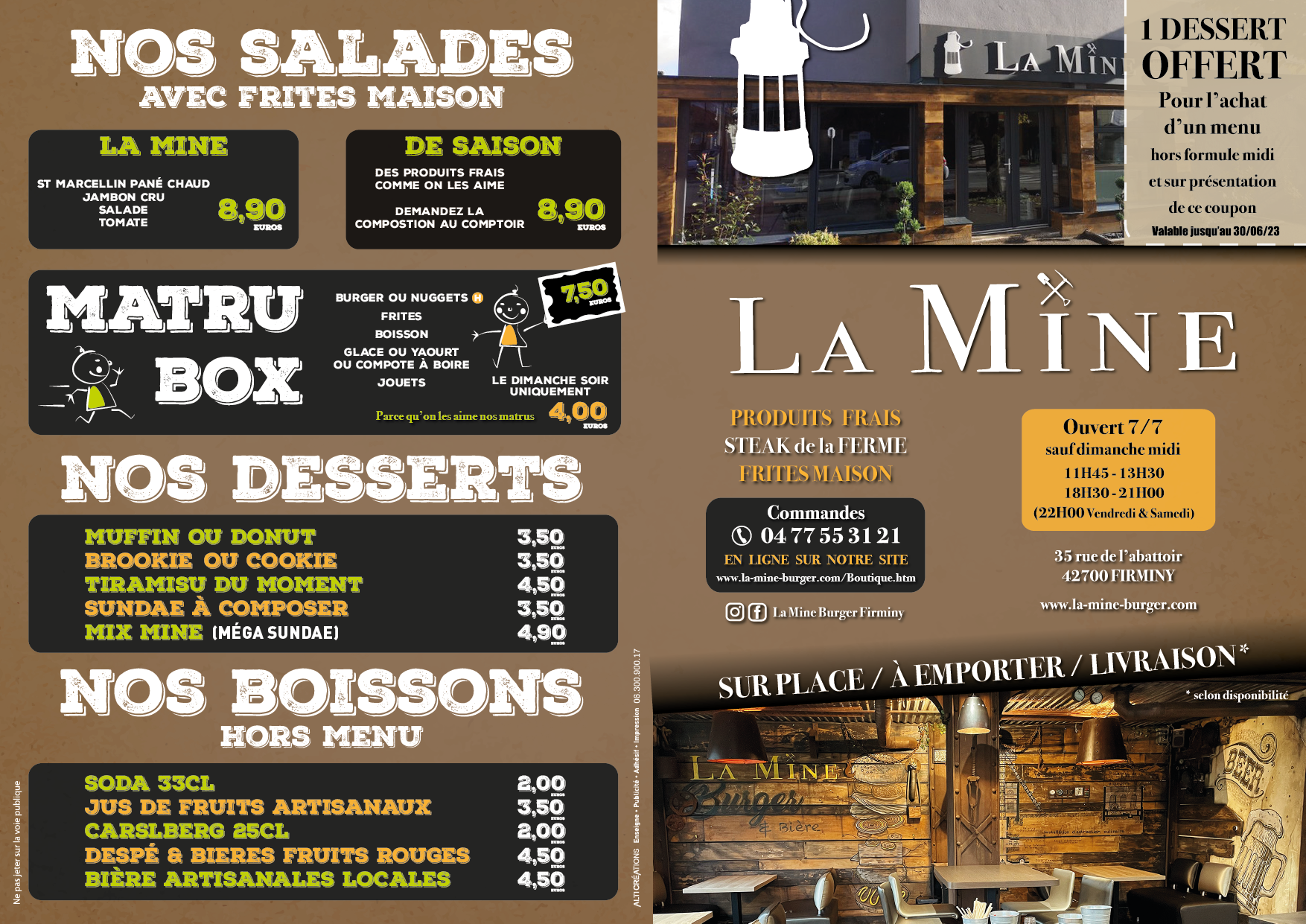Menu - Partie 1